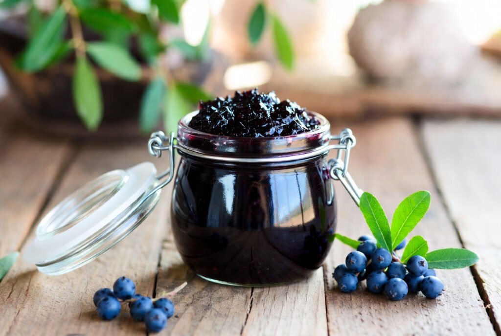 marmellata di bacche di mirto