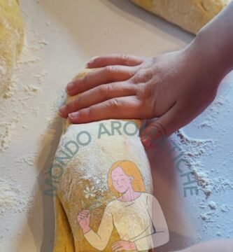 Pane fatto in casa con i bambini